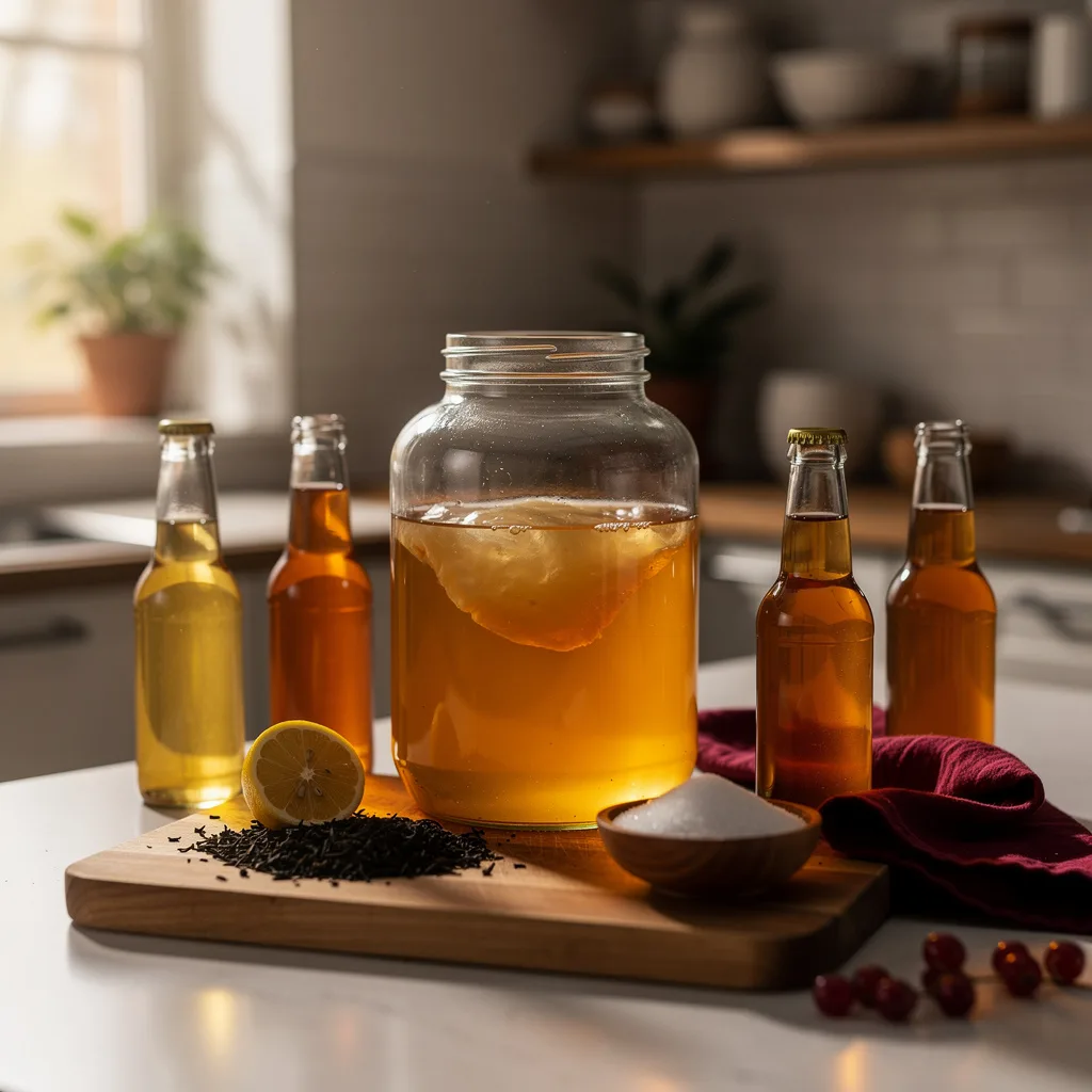 Kombucha Casera Paso a Paso